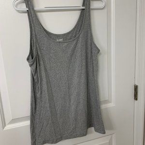 BUNDLE Old Navy Tami Fitted Tank XL - White + Gray